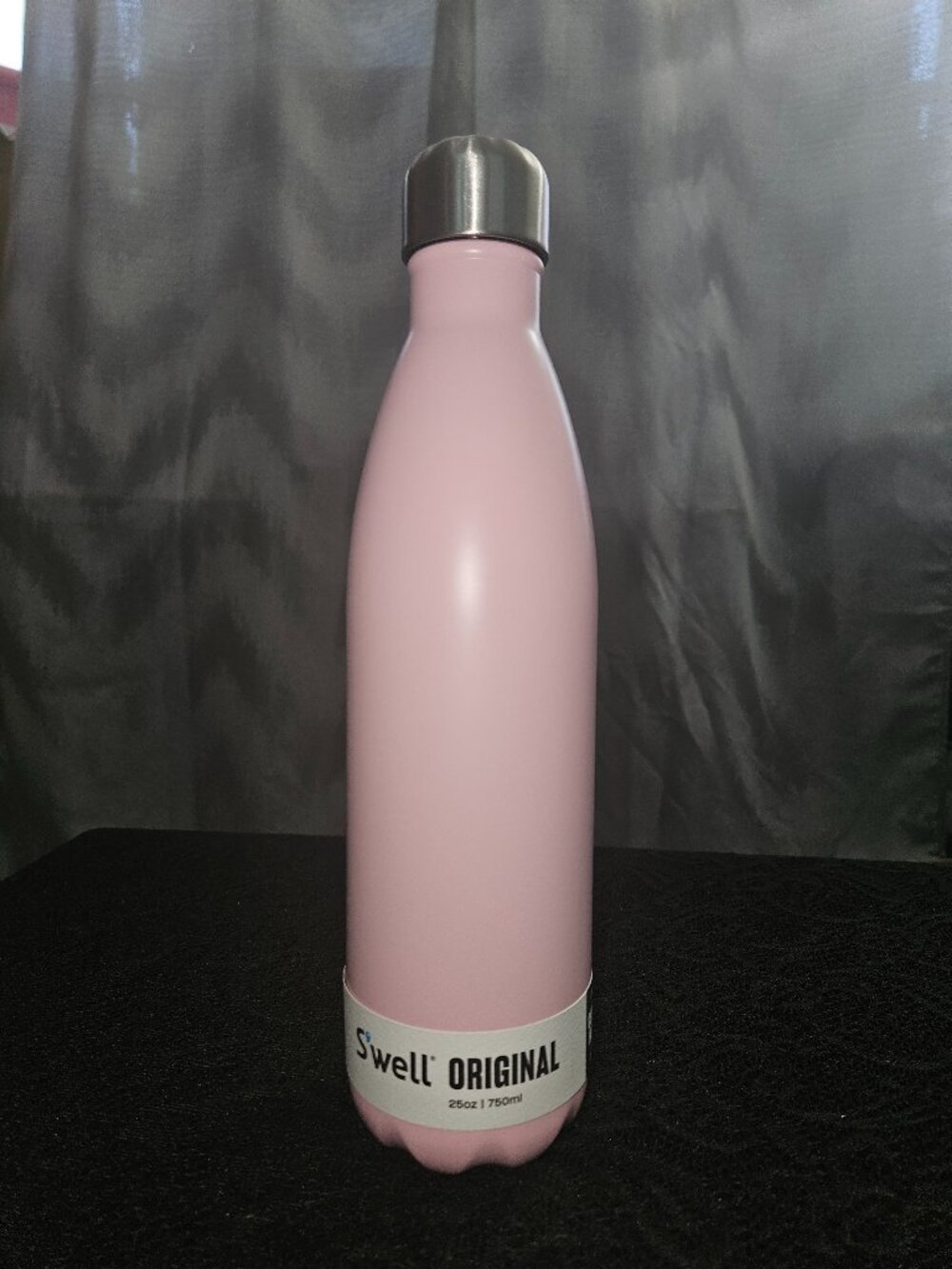 NWT S'Well Original 25 oz Stainless Steel Water Bottle in "Peony" (Pink)